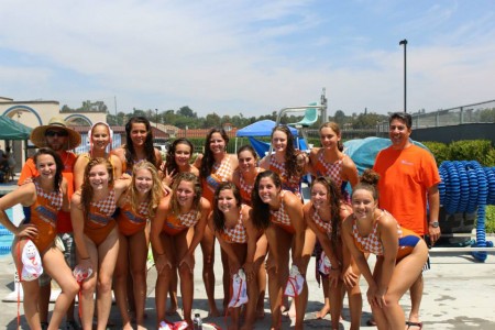 This is the elite Moose water polo team. They qualified for the Junior Olympics which were held in California. They were the first water polo club team to make it to the Junior Olympics from Ohio. 