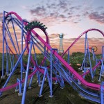 The Banshee replaced the wooden roller coaster, Son of Beast, which closed in 2012 due to an accident and other structural problems. It was built by a Swiss roller coaster company called Bolliger & Mabillard, who also built the Diamondback. The Banshee cost King’s Island $24 million to build. Image courtesy of King's Island. 