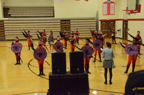 Rain forces first competition indoors