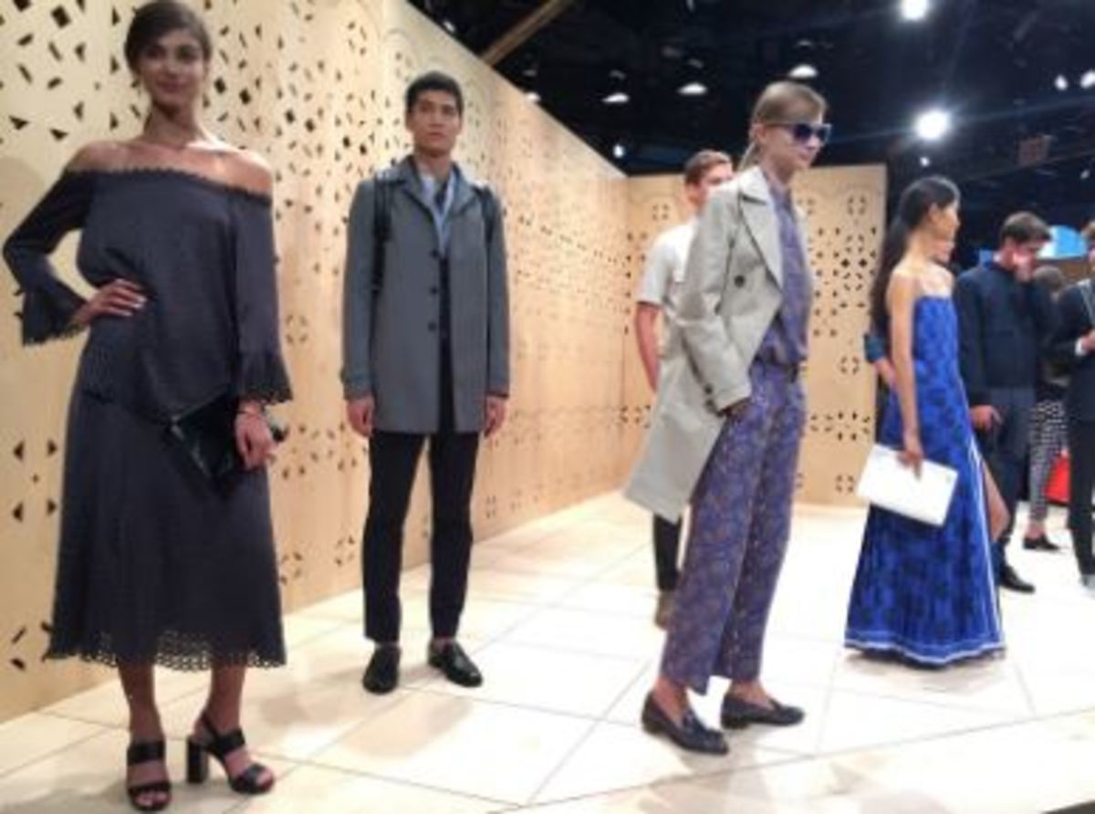 Walking the red carpet to Fashion Club