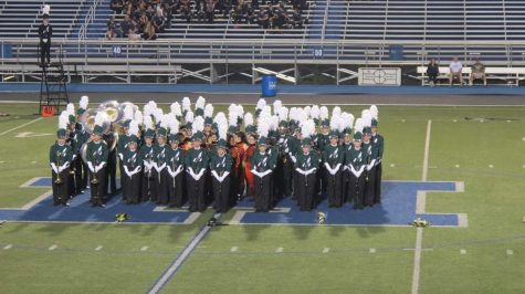 Color Guard competes collectively