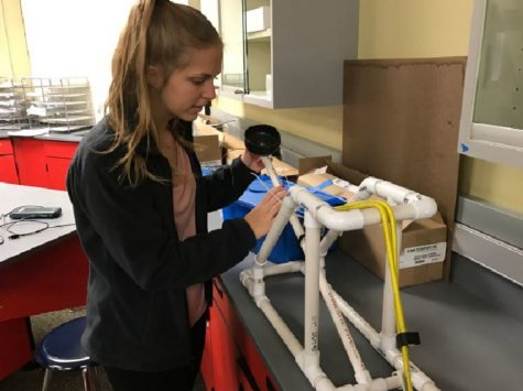 Physics students launch into Cornholapalooza