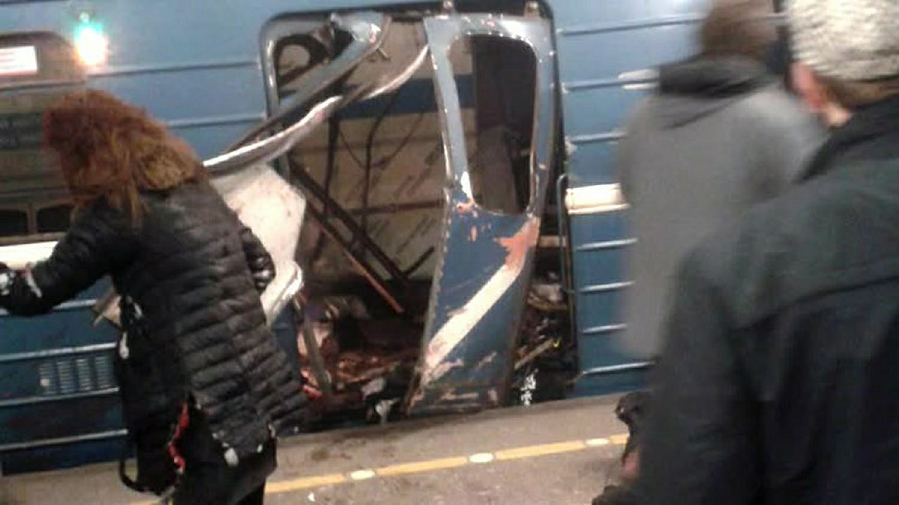 FEAR. The attack resulted in a train car torn apart and the station filled with smoke. In response, the train conductor immediately stopped the train at the next stop. He saved many lives as he was able to stop the train in time to people to evacuate and receive help from bystanders at the stop.