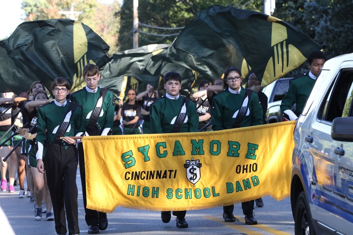 WHAT COMES NEXT. Students in marching band are preparing for their next season. The theme for next year’s show, Libra, was released on March 31 at the open house. Hints were released on the band’s Twitter page.