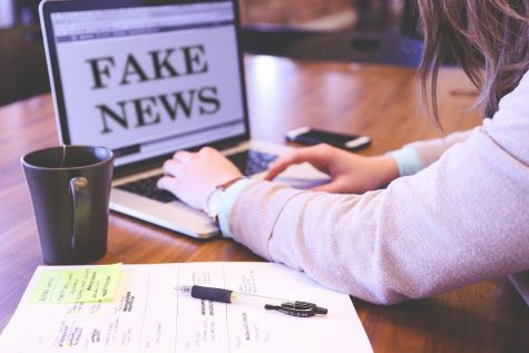 CAPTION: FAKE NEWS. As social media progresses and expands, teenagers are more exposed to fake news than ever. And in the current COVID-19 era, this could mean a lot of trouble.