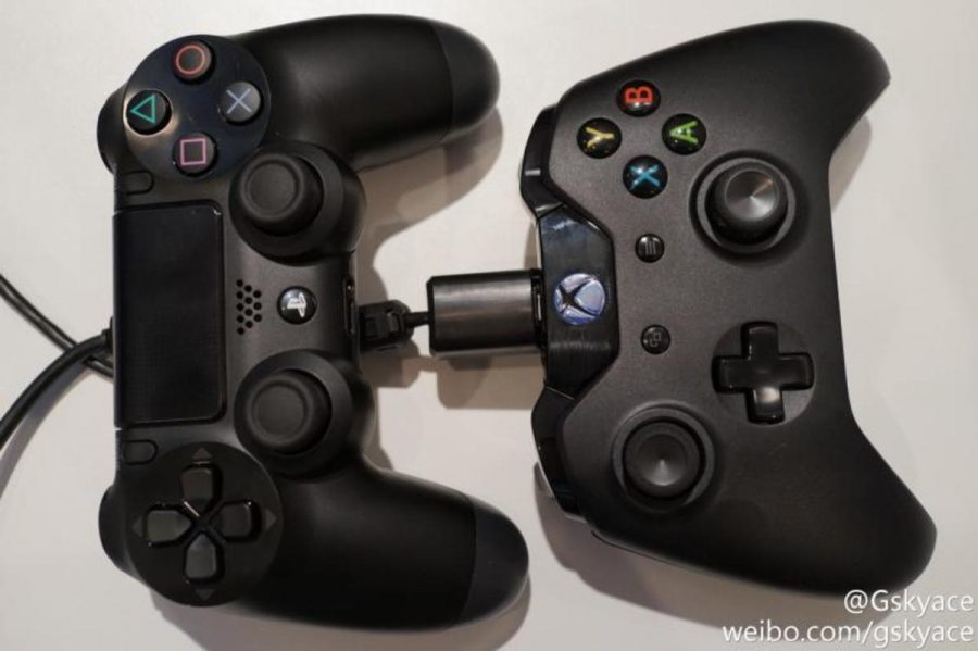 The Xbox One and PS4 are the next generation consoles. The controllers for both are very different They will be released later this month.
Image Credit: Ethan May
