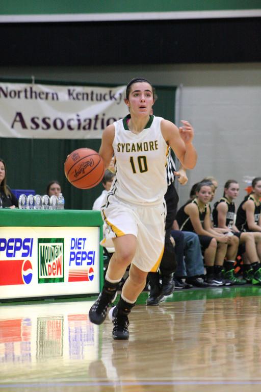 Girls Varsity basketball takes on Ursuline Academy