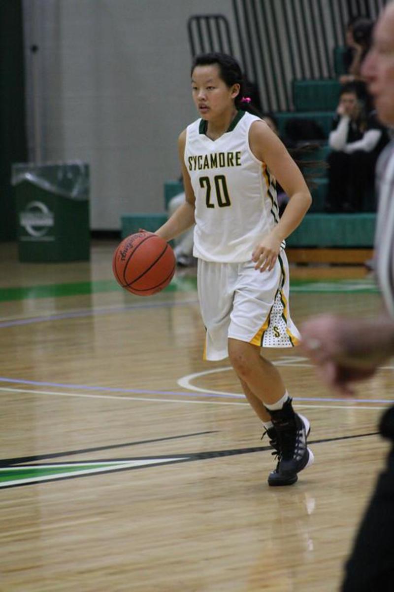 Girls Varsity basketball takes on Ursuline Academy