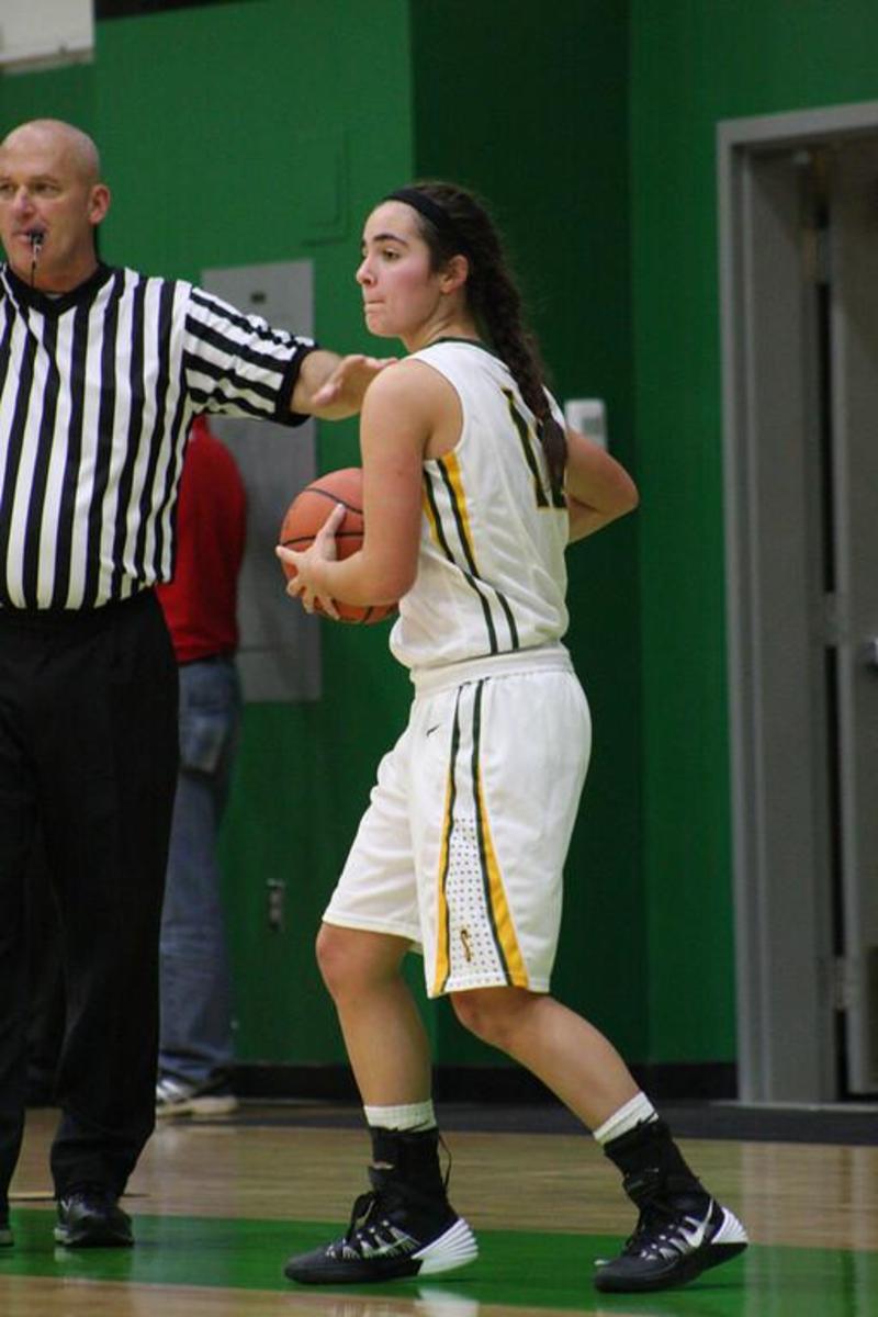 Girls Varsity basketball takes on Ursuline Academy