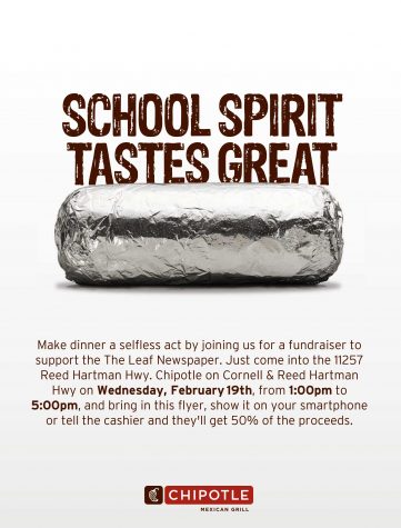 Chipotle supports The Leaf