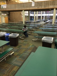 Alone in the commons