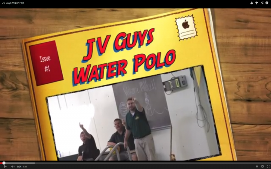 JV Guys Water Polo Team