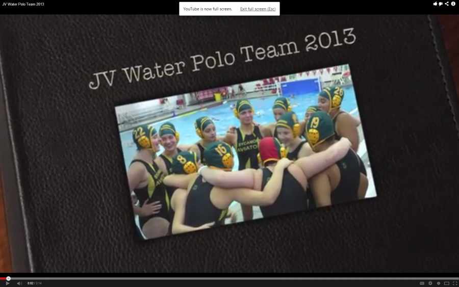 JV Ladies Water Polo Team