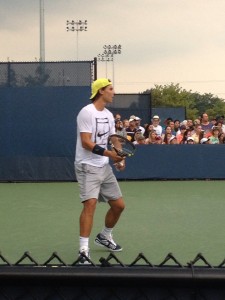 Players like world number one Rafael Nadal come to Cincy each year to compete at the Lindner Family Tennis Center. Photo Courtesy of Alex Wittenbaum 