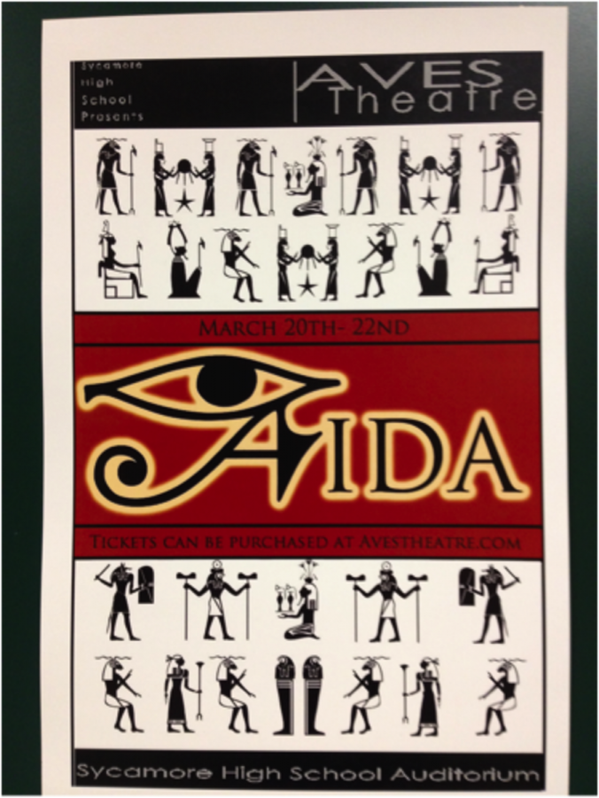 After months of preparation, students will perform “Aida”. They have stayed hours after school to prepare for the show. The performance will be held from March 20th to the 22nd in the Aves Theatre. Photo courtesy of Sarah Horne.