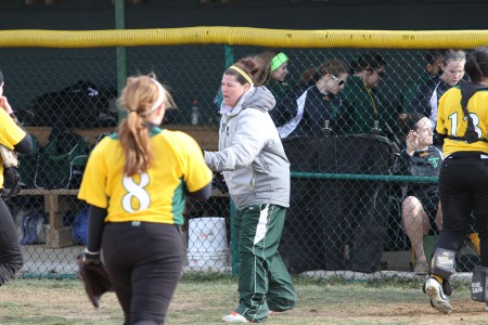 Coach Melvin is working hard to get the players ready for games. Doing drills and running to keep them sharp. This is all very important when trying to get better. Photo courtesy of McDaniel’s Photography. 