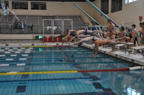 The Jose Cerda Aquatic Foundation works to support swimmers and water polo players. This is one of the clinics that they have created to help swimmers. “Student Council is so excited to be helping such a worthy and local cause,’ said Max Weiss, 10.
Photos Courtesy of Mrs. Louisa Cerda
