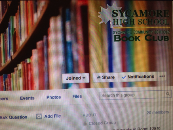 The SHS Book Club Facebook page. The club meets to discuss novels throughout the year. Their first meeting will be in the first week of second quarter.