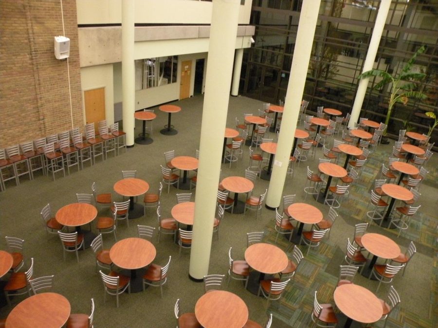 The administration under principal Doug Mader filled the commons adjacent to the courtyard with high and low tables available only for juniors and seniors. This half of the commons will be for upperclassmen only and the courtyard itself is for seniors only. The trend of respect, responsibility and accountability continues with the changes benefiting seniors.