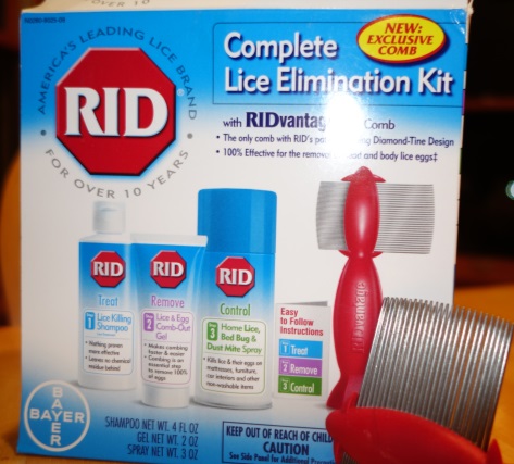 Most drugstores and supermarkets carry lice treatment products. Some kits include lice killing shampoo, egg comb-out gel, dust mite spray and a special lice comb. People with long hair might need to purchase a second lice killing shampoo to cover all their hair and avoid recurrences.