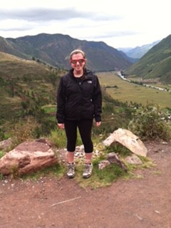 Malof traveled to Peru over the summer. In Peru, she was able to experience what it was like to stay in a Spanish speaking country.  She visited the Inca grounds in Lima Peru.  