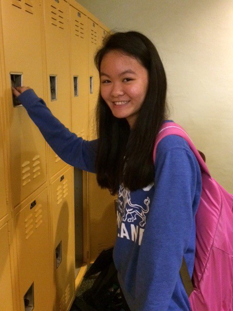 “I’m typically a pretty good student,” said Wang, “so my teachers and guidance counselors are important to me.  I know I can count on them to give me advice and learning help, I just don’t know what my ACE teacher could do for me.”  Wang opens her locker before the school day begins.