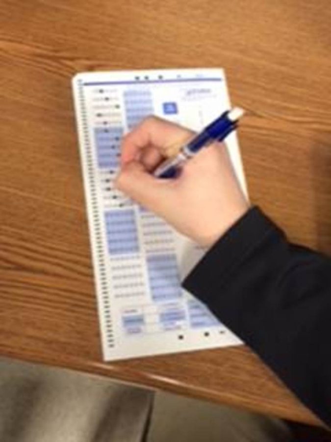 Most teachers at SHS use scan-trons for exams. In the past, most schools in Ohio have taken semester exams after winter break. However, most schools have made the decision to move semester exams to before winter break, unlike SHS. 