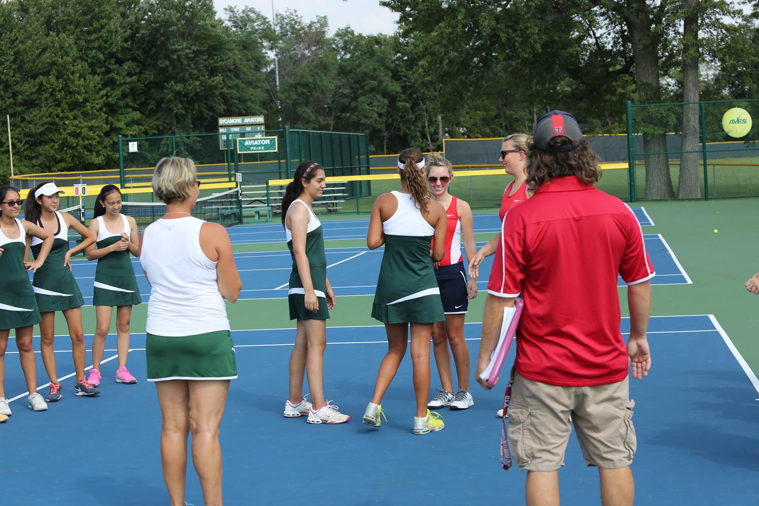 Varsity Green Girls tennis team finishes season with success