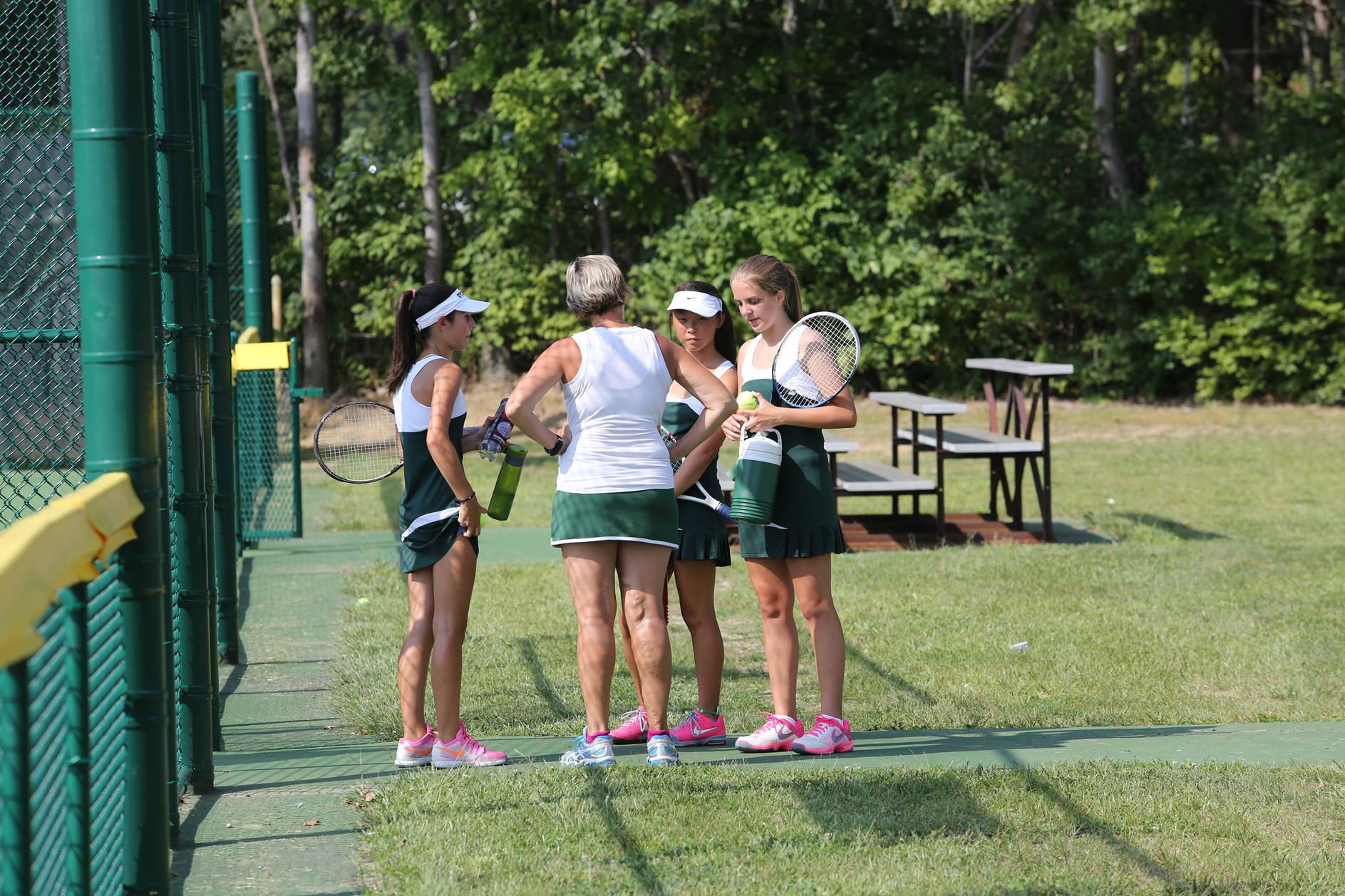 Varsity Green Girls tennis team finishes season with success