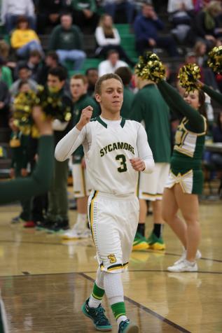 Senior Jalen Shropshire helped the Varsity basketball team to a 56-54 win over Lakota West. This is their third win of the season. They will conclude the season with three games at home. 