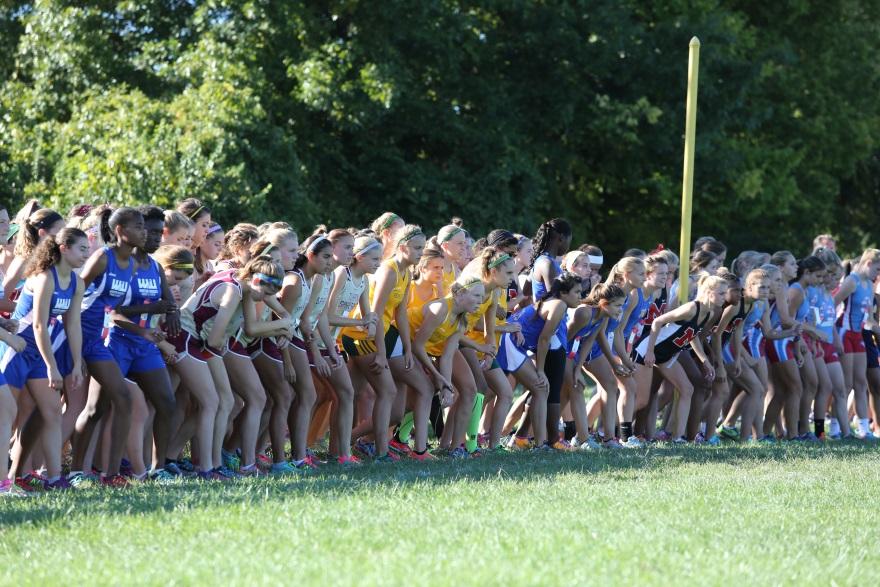 Girls cross country sprints to first place finish at King's Invitational