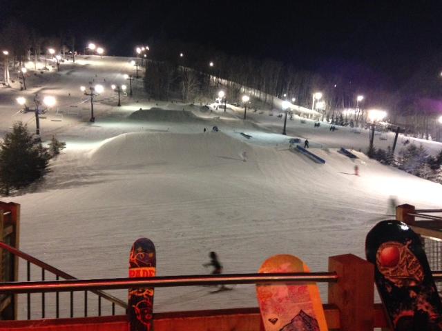 Perfect North is in Lawrenceburg, IN and has a total of 17 slopes and two terrain parks. It is the closest ski resort to our area and is about 40-50 minutes away. The Big Air competitions are held on the Audition terrain park by the lodge. 