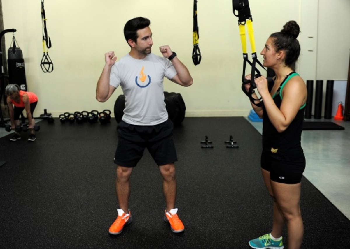 Students work hard to stay fit. Many students get personal trainers or have daily workouts they complete. Eating healthy is also a good way to keep your body happy and healthy.