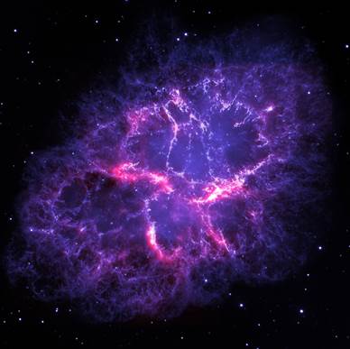 During the telescope’s time in space, it has taken thousands of images. One of the recent shots is a more detailed image of the Crab Nebula, 6,523 light years away. This image shows us the remains of a supernova, caused by a death of a star in the Taurus constellation. The supernova was observed as the supernova of 1054 A.D. 