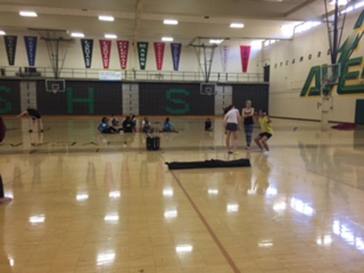 The Winterguard stretches into spring