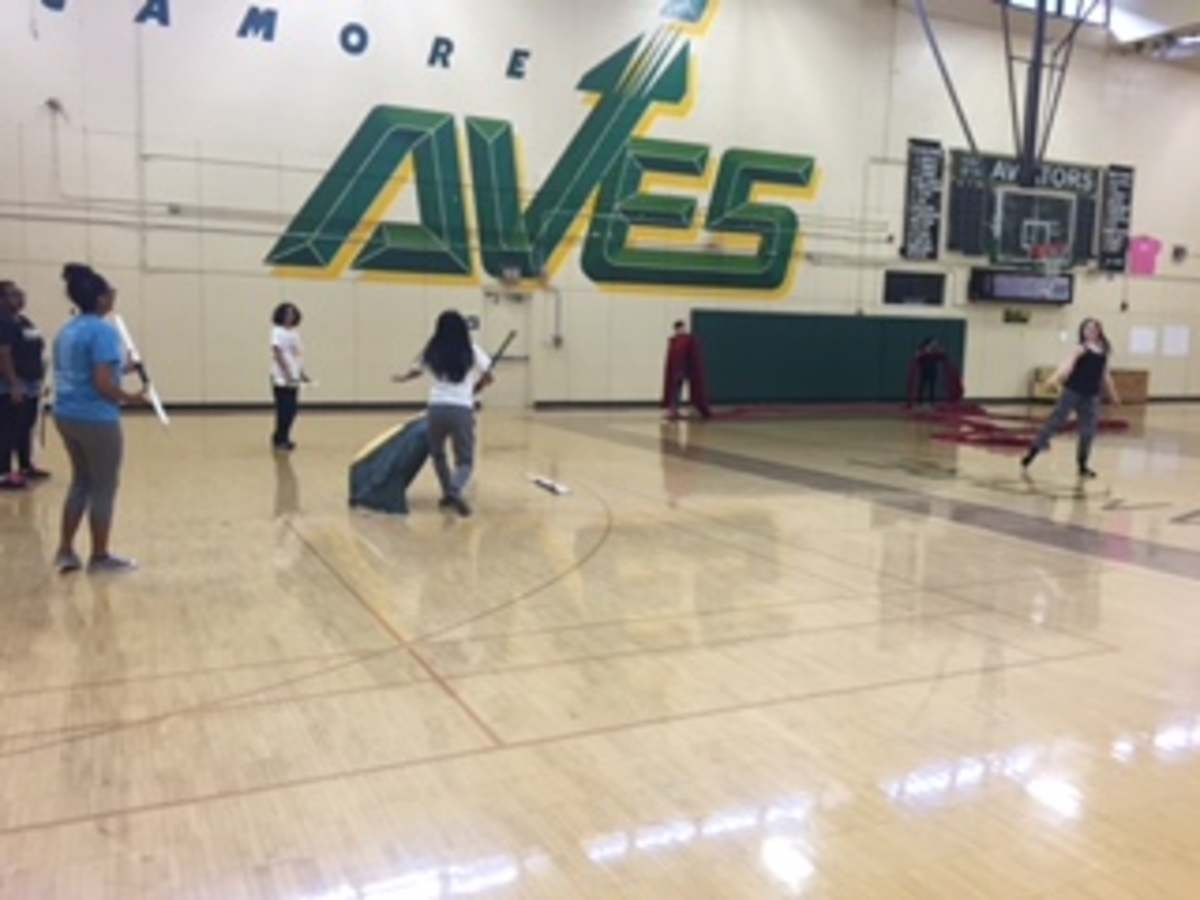 The Winterguard stretches into spring