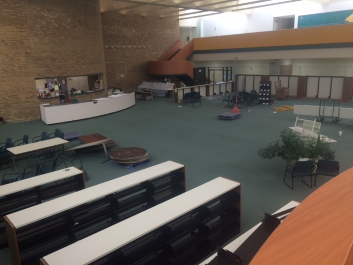 SHS remodels building