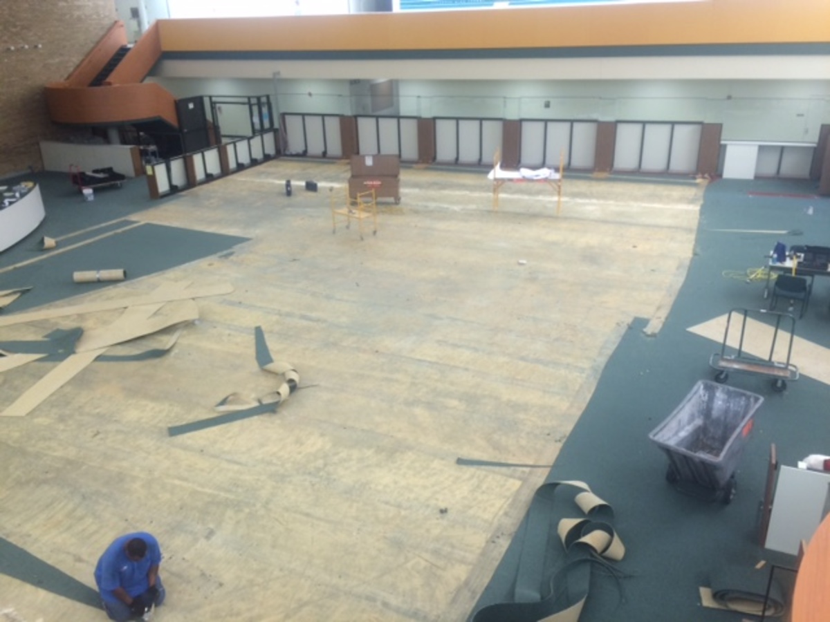 SHS remodels building