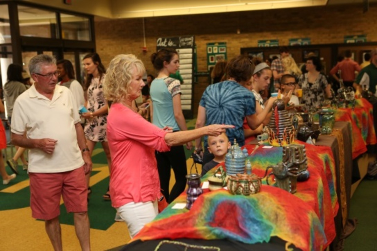 Seniors set down brushes, hang up work