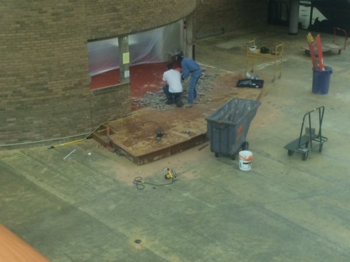 SHS remodels building