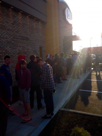    Raising Cane’s is now open in West Chester, Ohio. The chicken finger franchise is popular in Columbus and other states like Louisiana and Texas. There are four combos that consist of chicken fingers or sandwiches, French fries, Texas toast, coleslaw and Cane’s Sauce. Photo by Will Coleman 