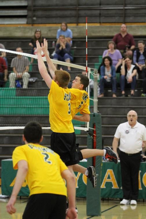 Volleyball spikes through season