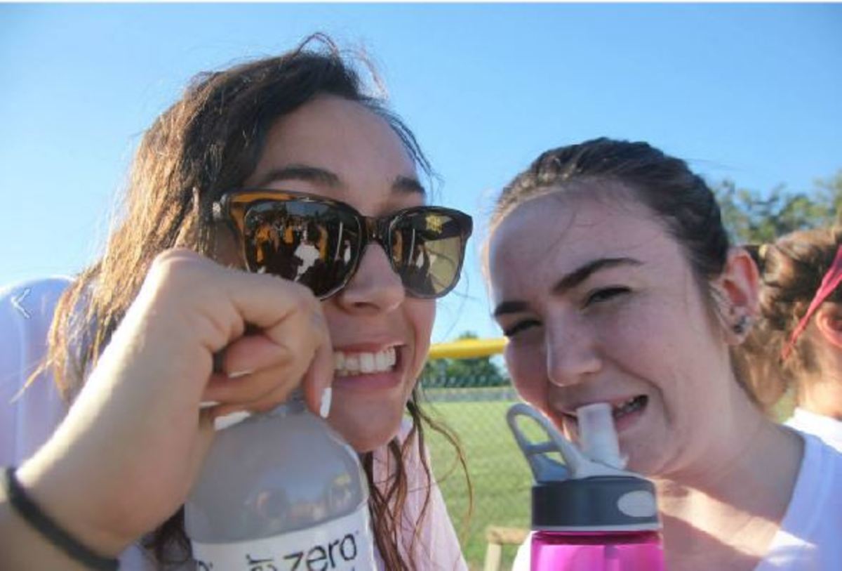 Water is also important. Hydration is key to a healthy and happy body. It allows bad or unneeded substances to leave the body.