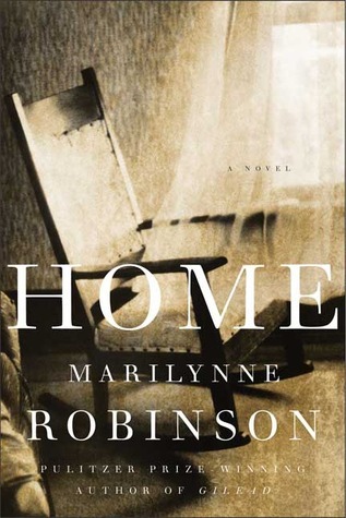    Home is written in Robinson’s unusual, almost prose-to-poetry style, focusing on day to day life in a small town in rural Iowa. Robinson’s text is grace and home-y-ness in a book. 