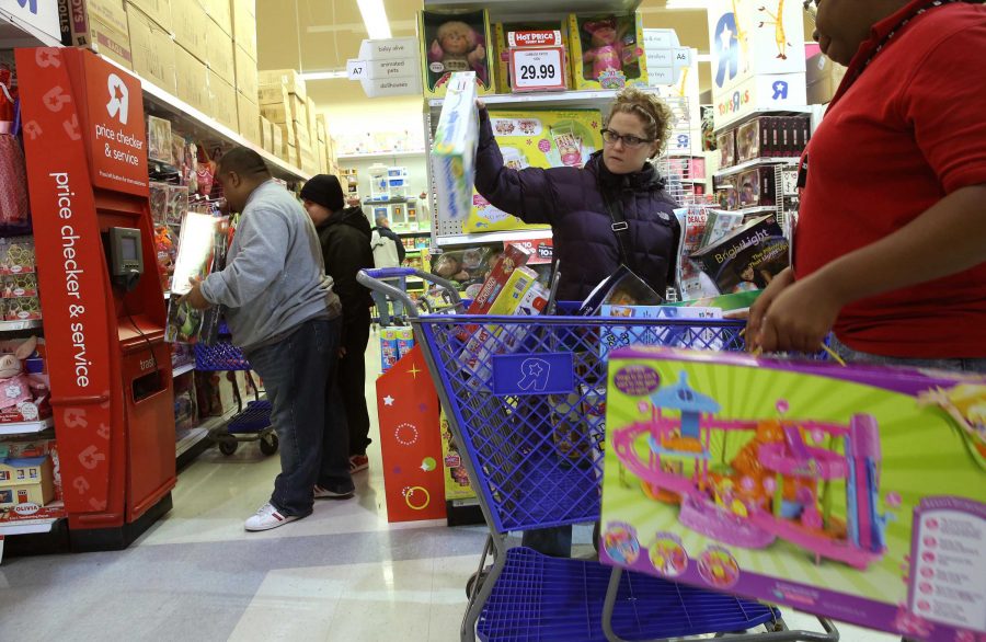 Certain stores such as Target had big sales on items		
such as flat screen TV’s. Big fights broke out as a 			
result of the limited stock of items. Even though
Black Friday was not as big as it was last year 
but still had many shoppers, nevertheless. 