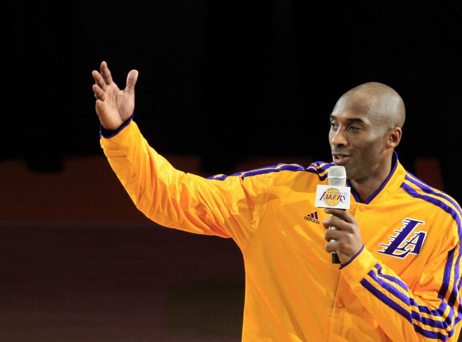  Kobe Bryant plays shooting guard for the Los Angeles Lakers. He recently announced his retirement. He will not be returning for the next season. 