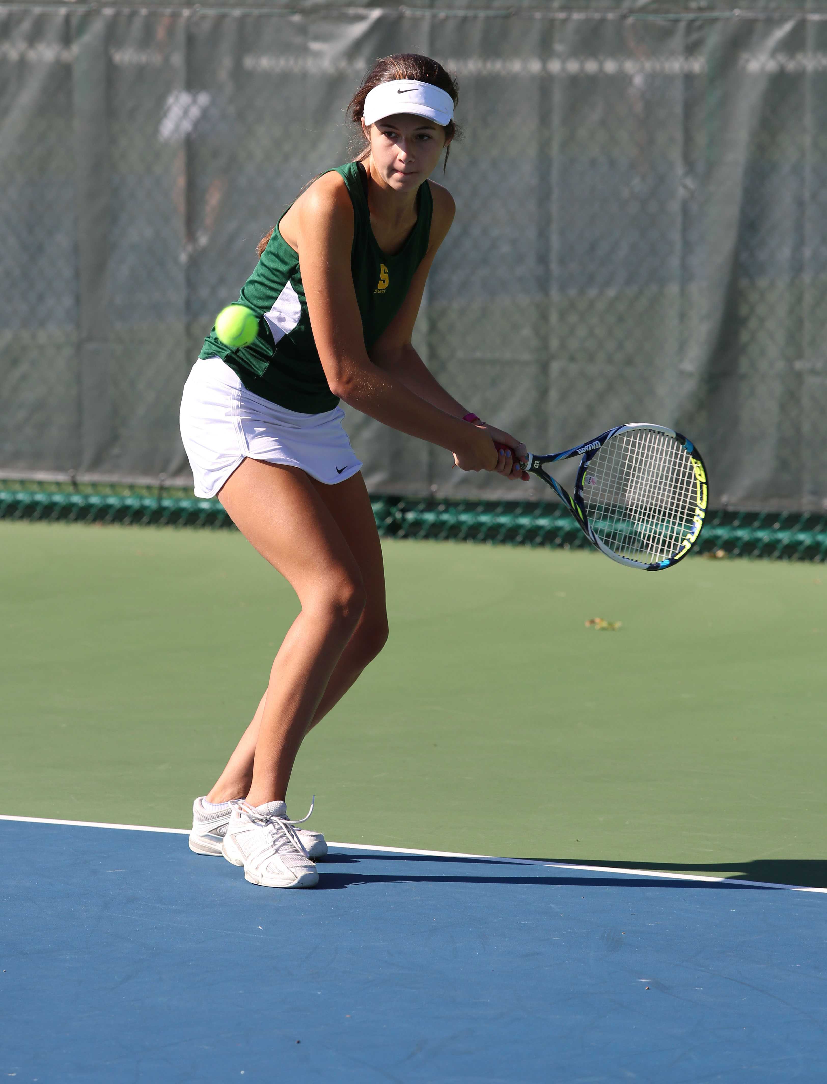 JV girls tennis swings into season