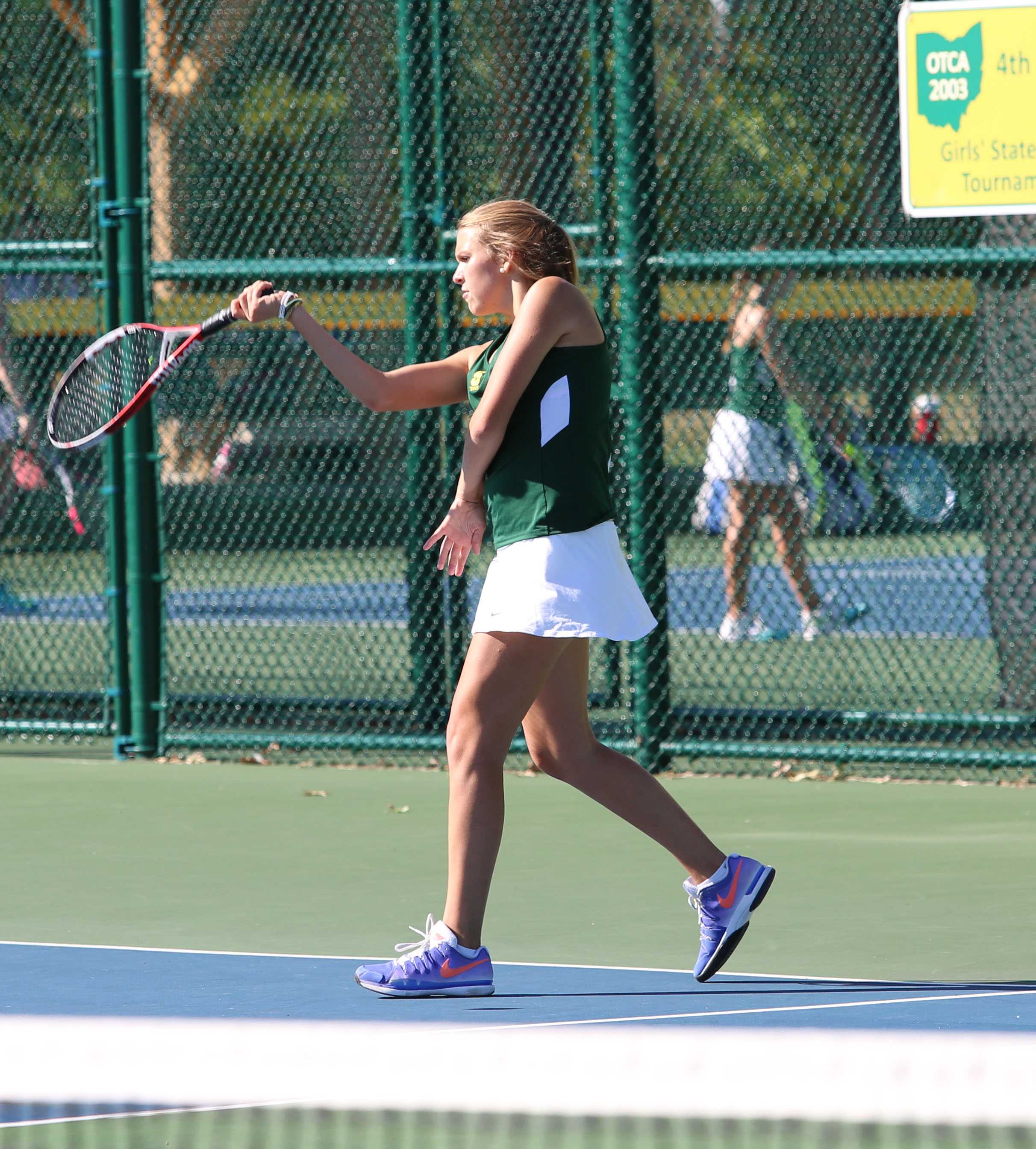 JV girls tennis swings into season