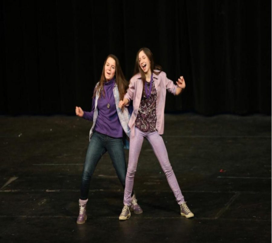 Senior twins Olivia Wiedmann and Sophia Wiedmann competed last year. The lost in the second round at Guess the Song. This year, students will not sit out once they lose a game. Instead, point values will be collected and calculated at the end to determine the winners. 