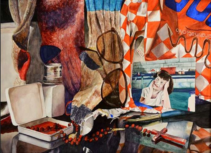 Vanitas Hannah Kast, 12  National Scholastics Silver Award  Painting 